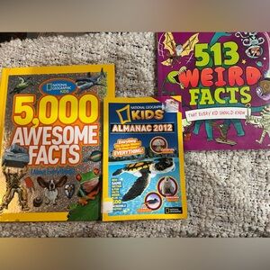 National Geographic Fact Book Set - homeschool Destash. Science